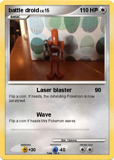 Pokemon battle droid