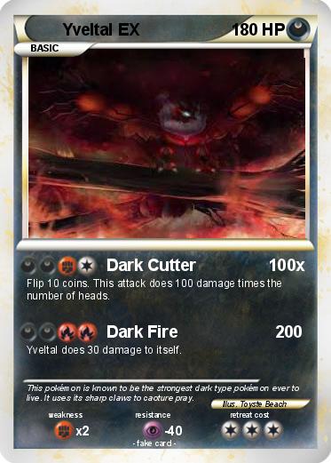 Pokemon Yveltal EX