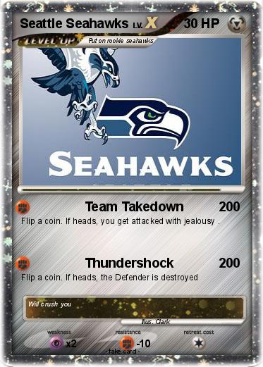 Pokemon Seattle Seahawks