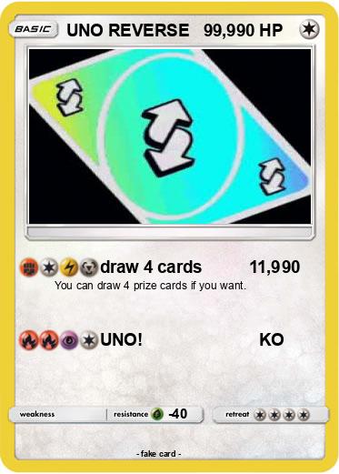 Pokemon UNO REVERSE   99,9
