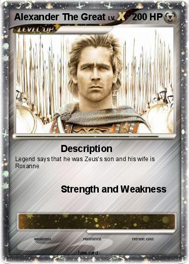 Pokemon Alexander The Great