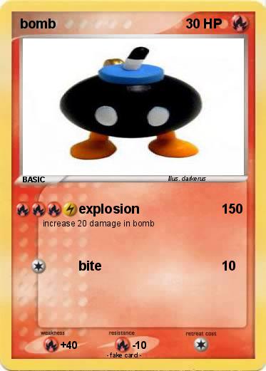 Pokemon bomb