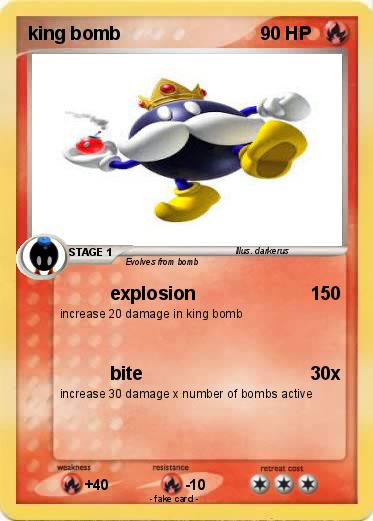 Pokemon king bomb