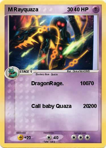 Pokemon M Rayquaza                    30