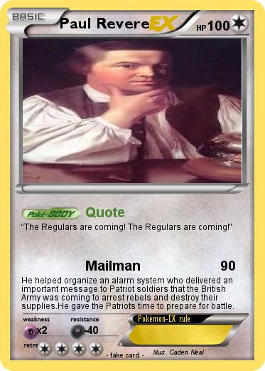 Pokemon Paul Revere