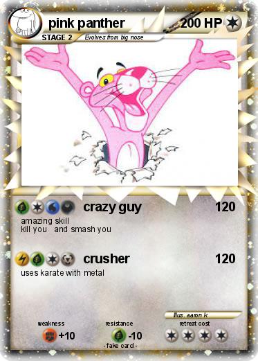 Pokemon pink panther
