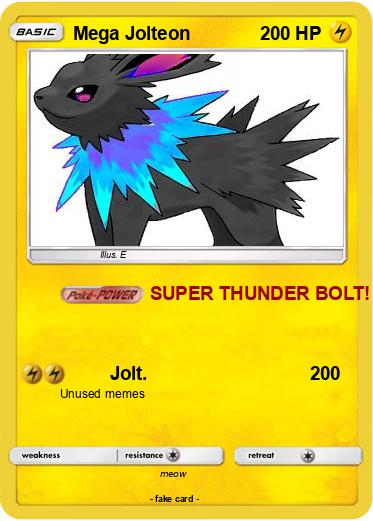 Pokemon Mega Jolteon