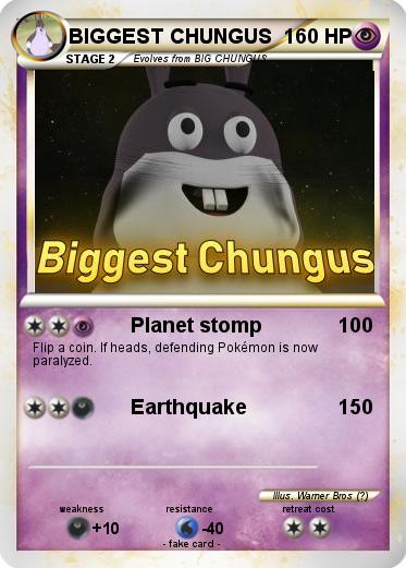 Pokemon BIGGEST CHUNGUS