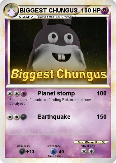Pokemon BIGGEST CHUNGUS