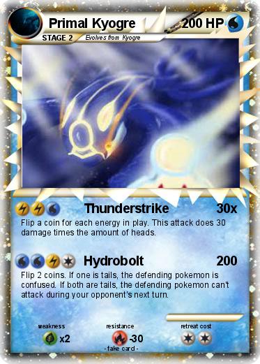 Pokemon Primal Kyogre