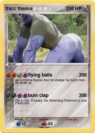 Pokemon thicc thanos