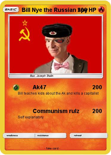 Pokemon Bill Nye the Russian spy