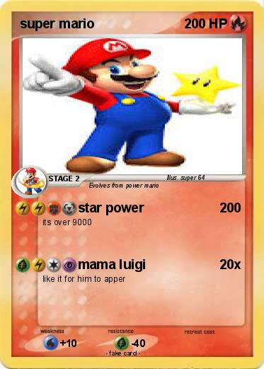 Pokemon super mario