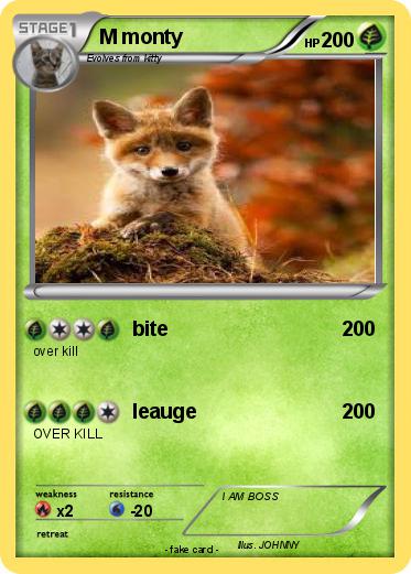 Pokemon M monty