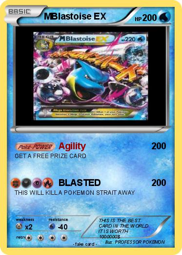 Pokemon MBlastoise EX