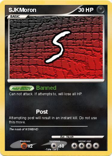 Pokemon SJKMoron