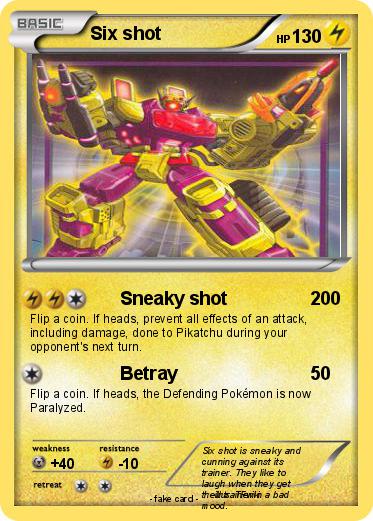Pokemon Six shot