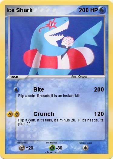 Pokemon Ice Shark