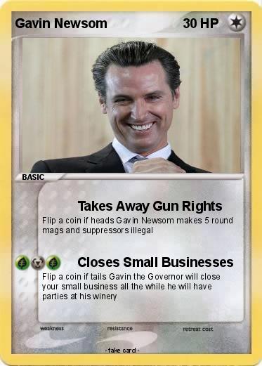 Pokemon Gavin Newsom