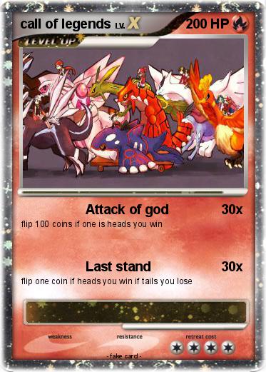 Pokemon call of legends
