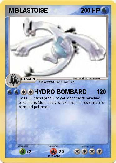 Pokemon M BLASTOISE
