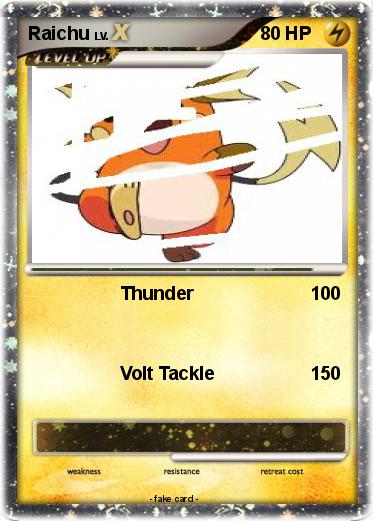Pokemon Raichu