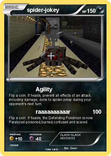 Pokemon spider-jokey