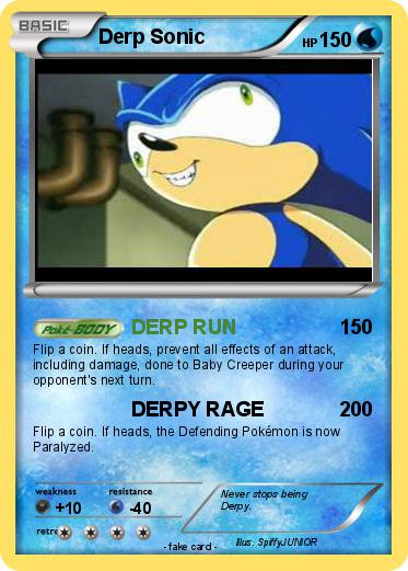 Pokemon Derp Sonic