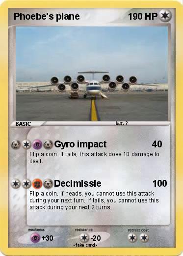 Pokemon Phoebe's plane