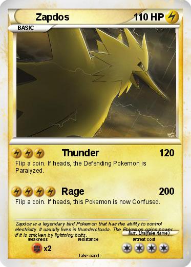 Pokemon Zapdos