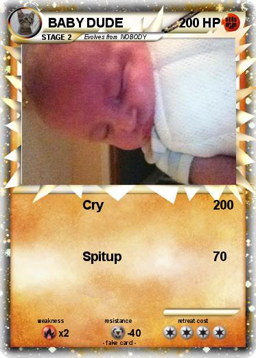 Pokemon BABY DUDE