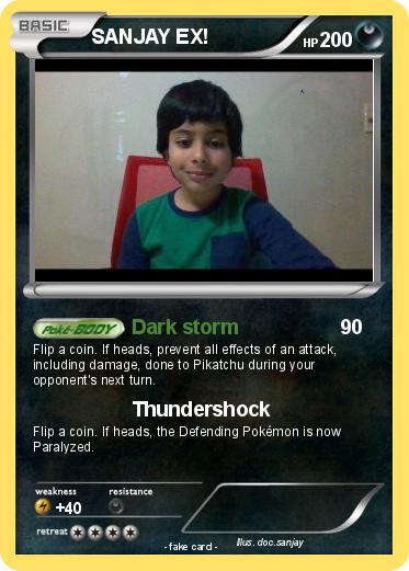 Pokemon SANJAY EX!