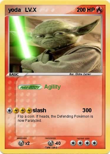 Pokemon yoda   LV.X
