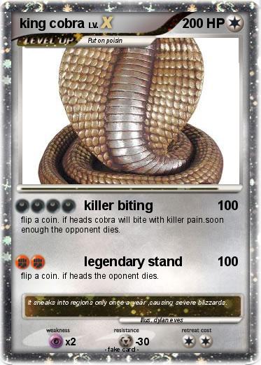 Pokemon king cobra