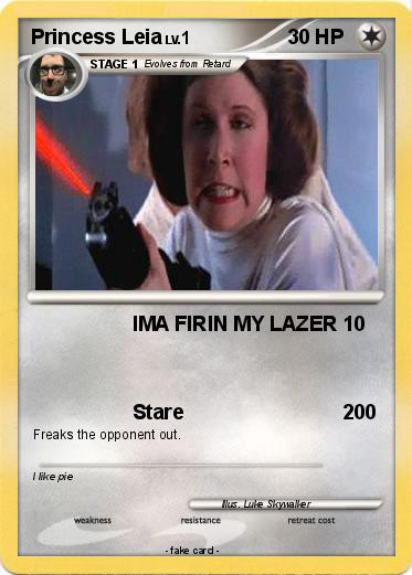 Pokemon Princess Leia