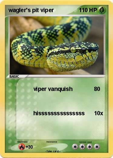 Pokemon wagler's pit viper