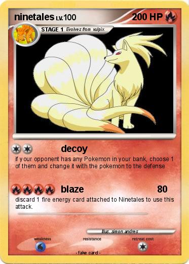 Pokemon ninetales