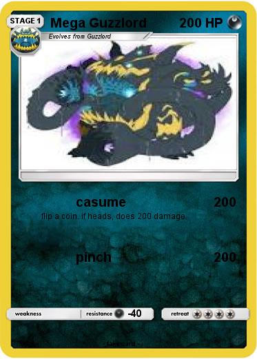 Pokemon Mega Guzzlord