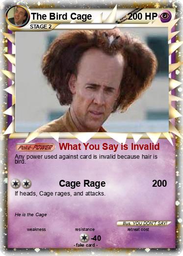 Pokemon The Bird Cage