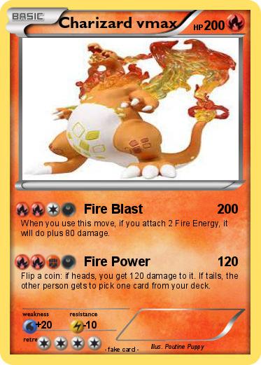 Pokemon Charizard vmax