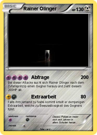 Pokemon Rainer Olinger
