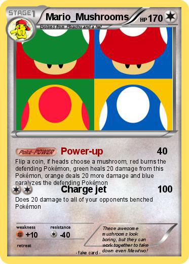 Pokemon Mario_Mushrooms
