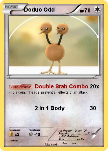 Pokemon Doduo Odd Pokemon Doduo Odd