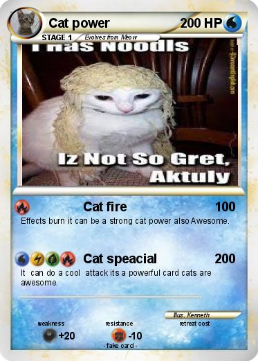 Pokemon Cat power