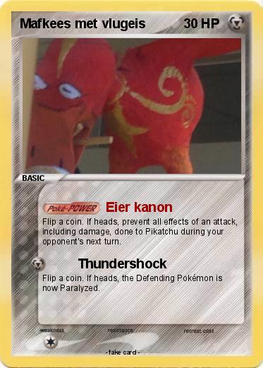 Pokemon Mafkees met vlugeis