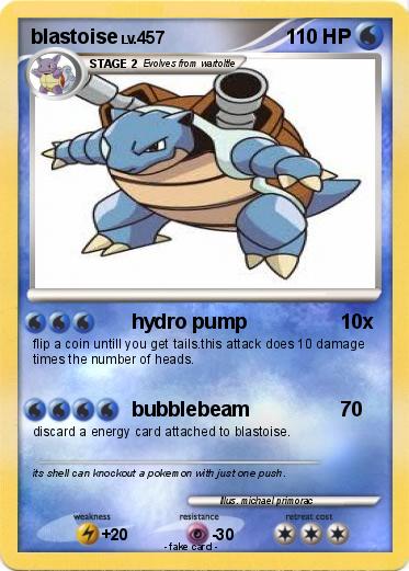 Pokemon blastoise