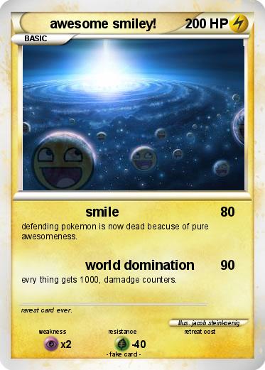Pokemon awesome smiley!