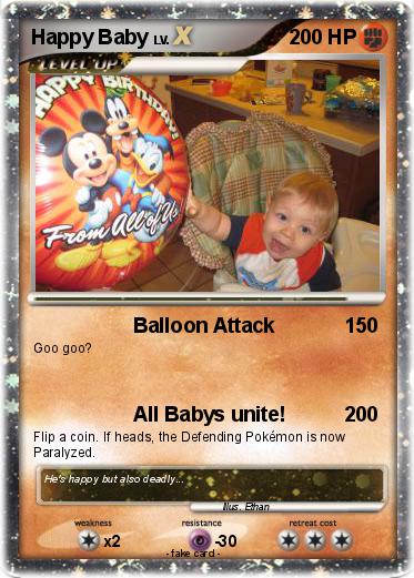 Pokemon Happy Baby