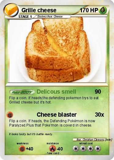 Pokemon Grille cheese