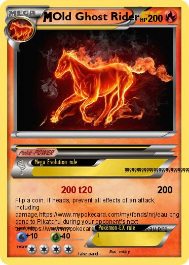 Pokemon Old Ghost Rider